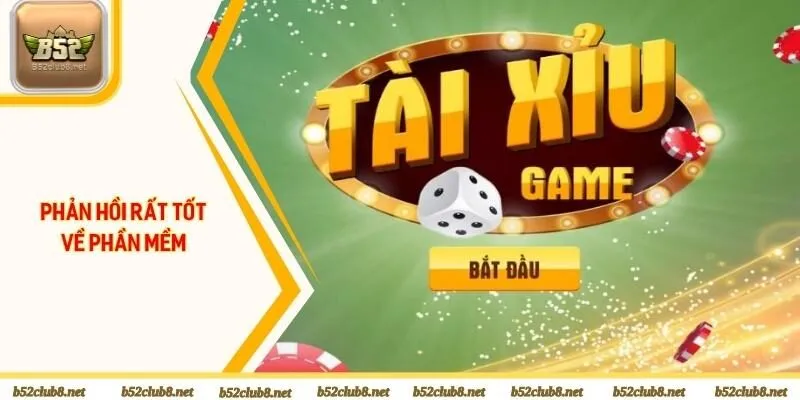 Cộng đồng cược thủ phản hồi rất tốt về phần mềm