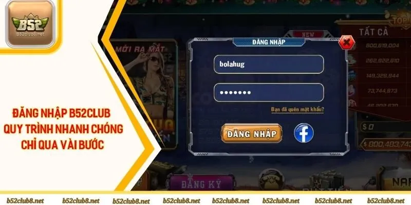 đăng nhập B52club
